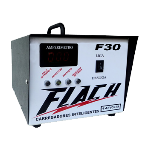 CARREGADOR DE BATERIA - FLACH F30